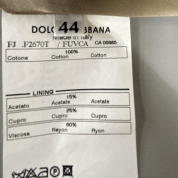 Dolce & Gabbana Velvet Blazer - Picture 4 of 14